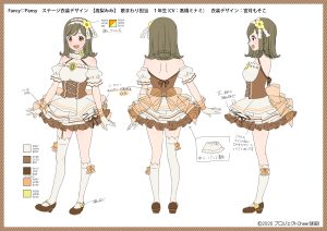 ホビージャパン×ランティス ユーザーミックスプロジェクト「Cheer球部！」Fancy♡Pansyステージ衣装デザイン 高梨みみ（CV：高橋ミナミ）