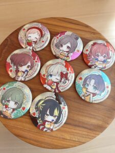 アイドルマスター シャイニーカラーズ アニメイトカフェ デコット オリジナルグッズ 缶バッヂ