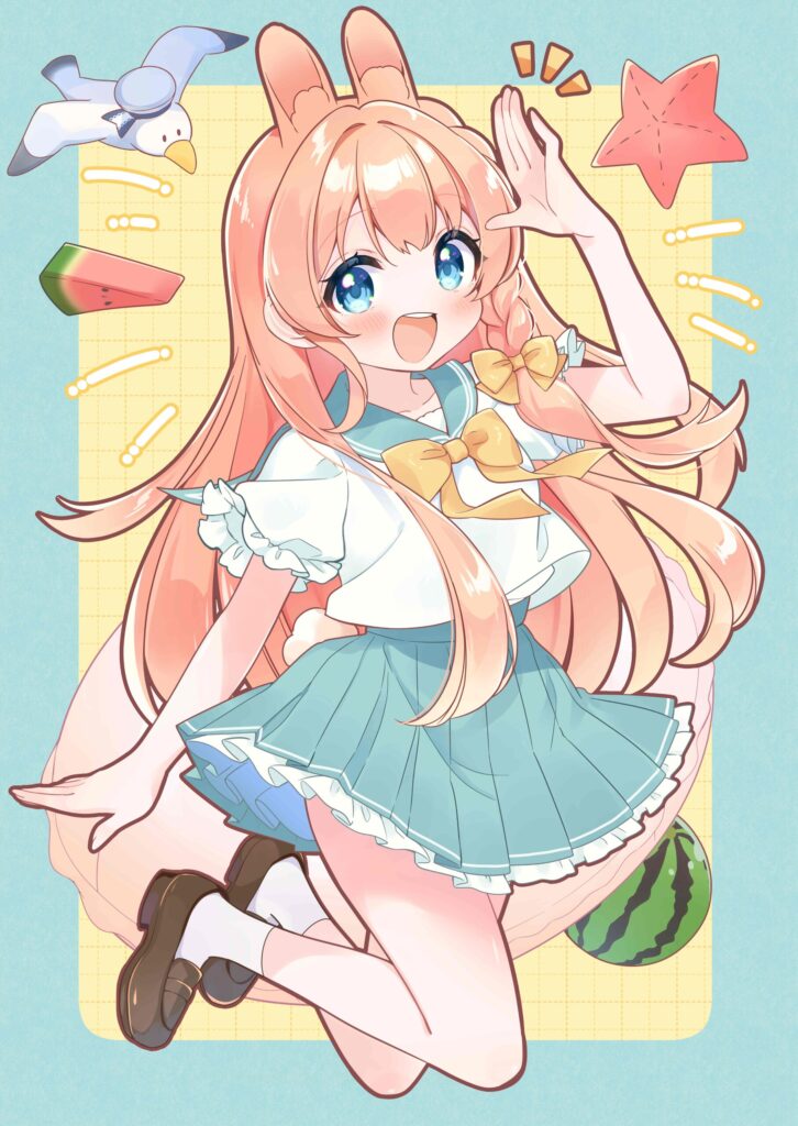 コミックマーケット106_いつもそ！_ポスター_うさみみマフラーちゃん