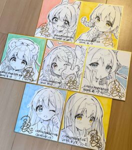 C106色紙画像 全部7種類
