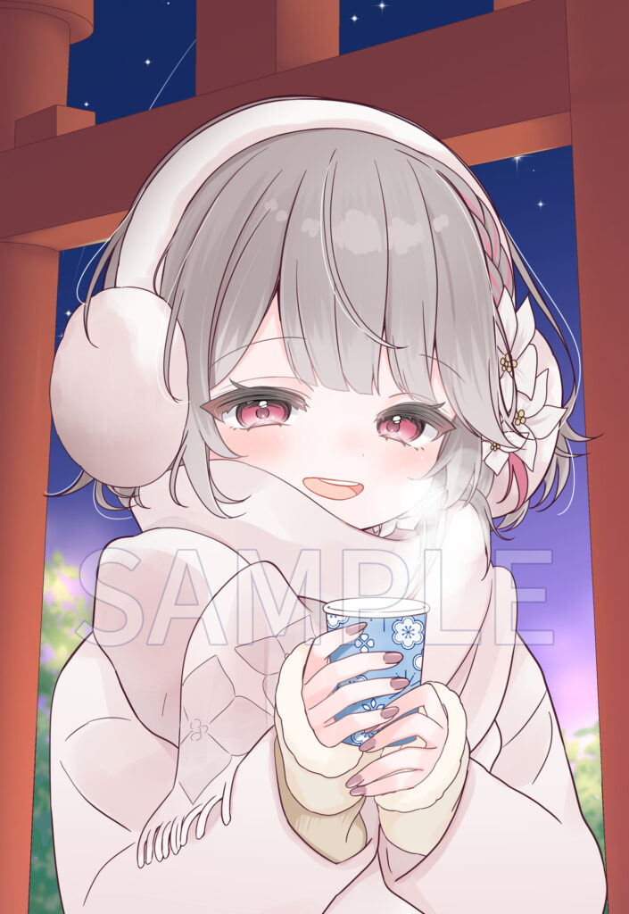 幸世いのりさん_お正月イラスト